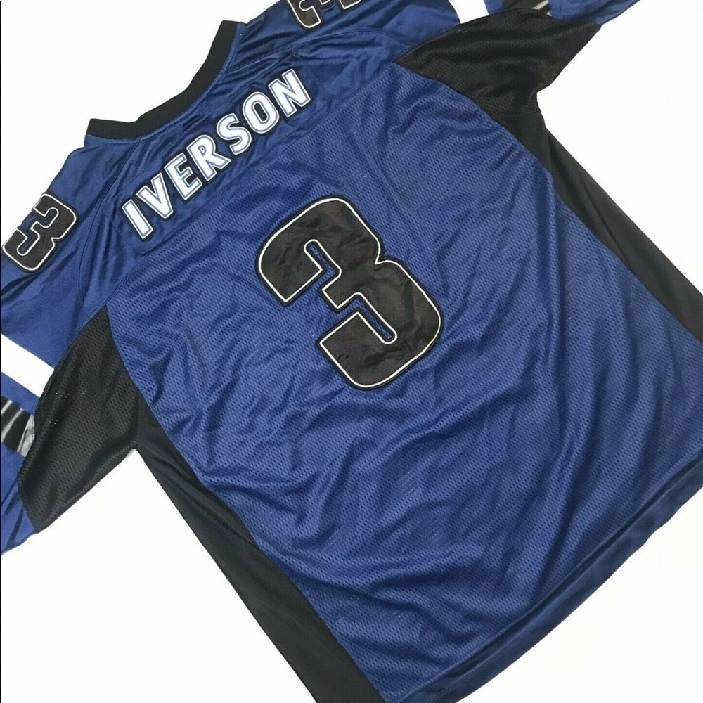 Vintage Allen Iverson Reebok football jersey